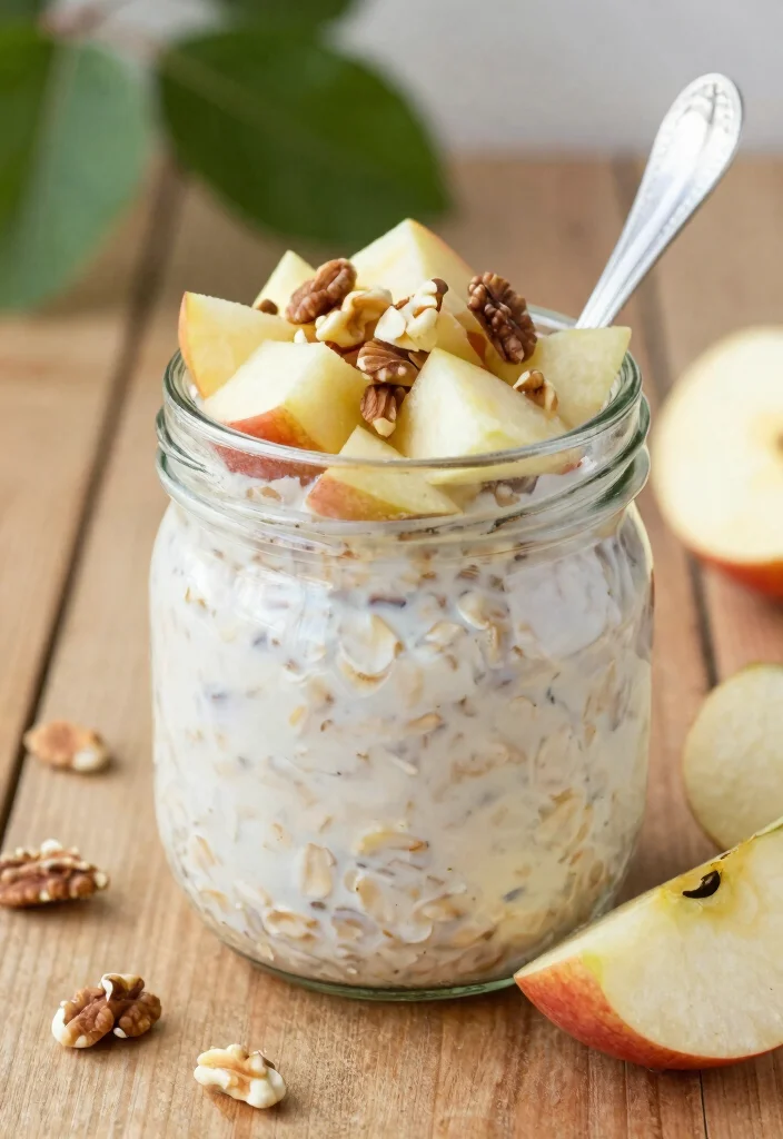 10 Dairy Free Vegan Recipes for Clean Simple Eating - 3. Fruit and Nut Overnight Oats