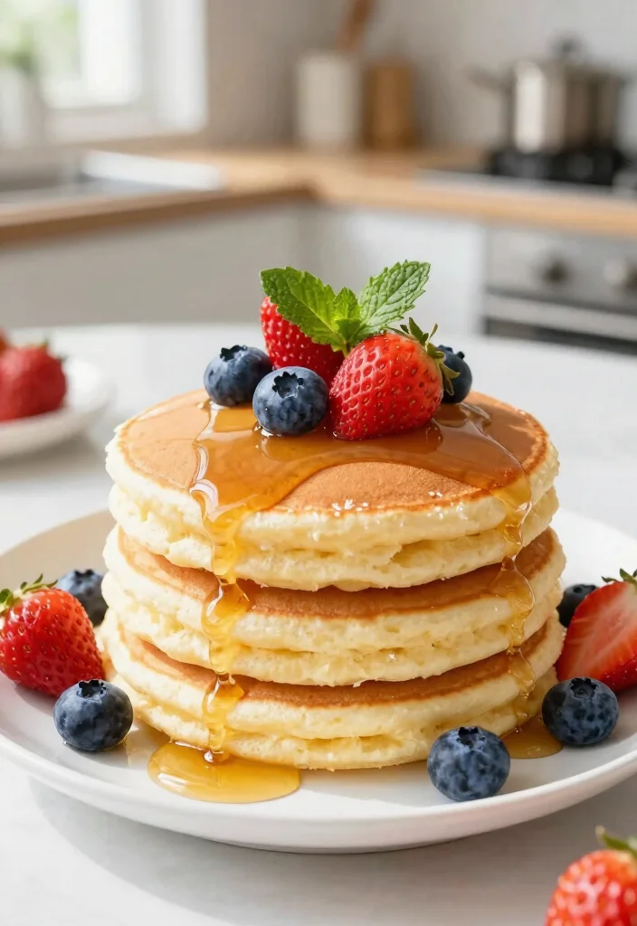 10 Dairy Free Vegan Recipes for Clean Simple Eating - 5. Coconut Pancakes