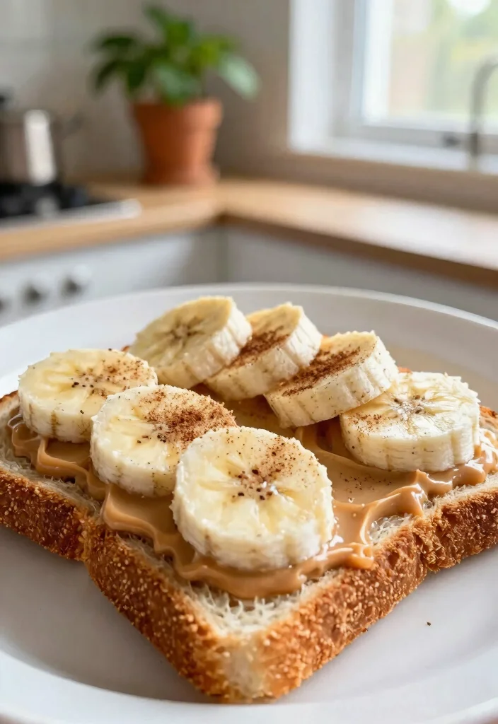 10 Dairy Free Vegan Recipes for Clean Simple Eating - 8. Almond Butter Banana Toast