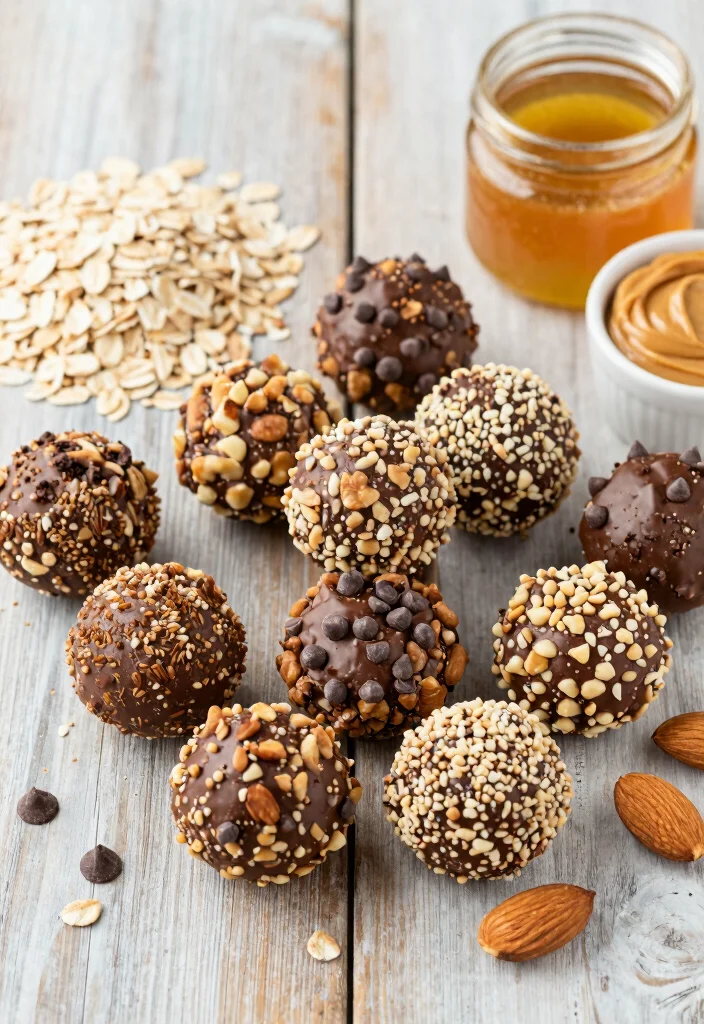 10 Easy Dessert Recipes for Quick Sweet Cravings - 3. Nutty Chocolate Energy Bites