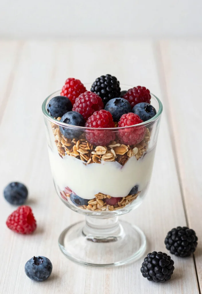 10 Easy Dessert Recipes for Quick Sweet Cravings - 7. Quick Berry Parfait