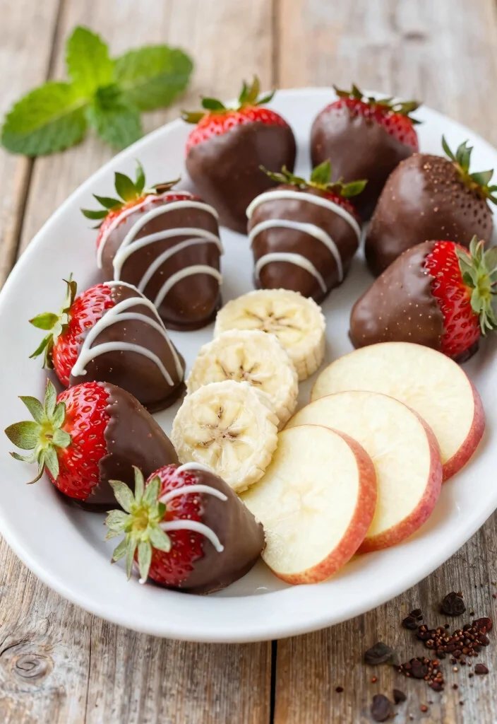 10 Easy Dessert Recipes for Quick Sweet Cravings - 9. Easy Chocolate-Covered Fruit
