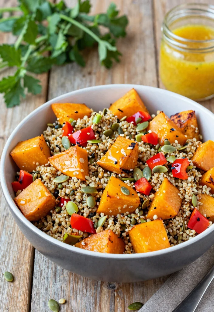 10 Healthy Pumpkin Recipes for Lighter Comfort Meals - 2. Pumpkin Quinoa Salad