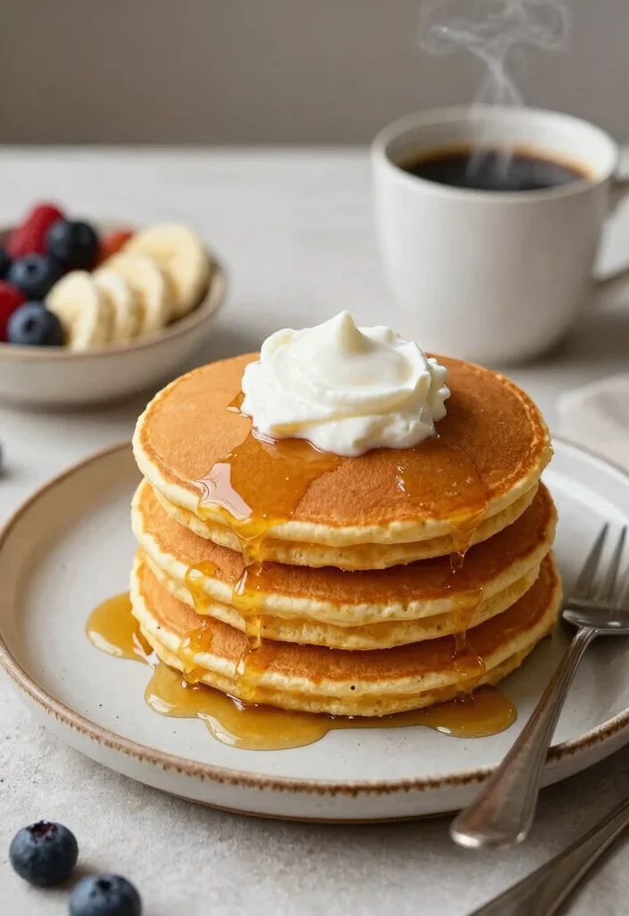 10 Healthy Pumpkin Recipes for Lighter Comfort Meals - 5. Pumpkin Pancakes