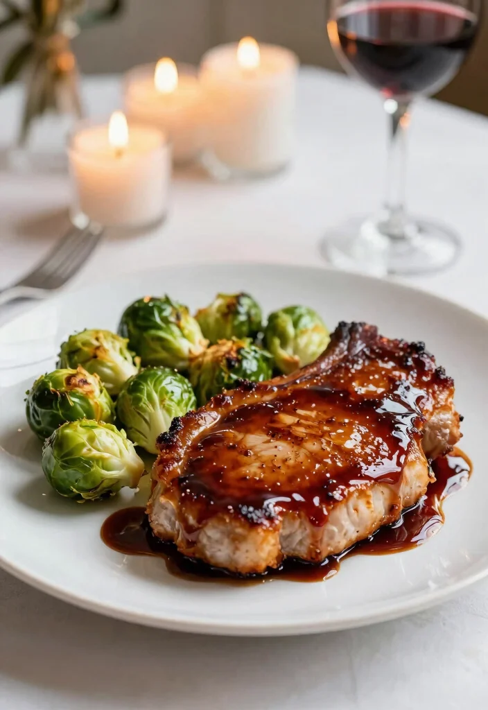 10 Keto Pork Chop Recipes for Juicy Easy Meals - 5. Balsamic Glazed Pork Chops