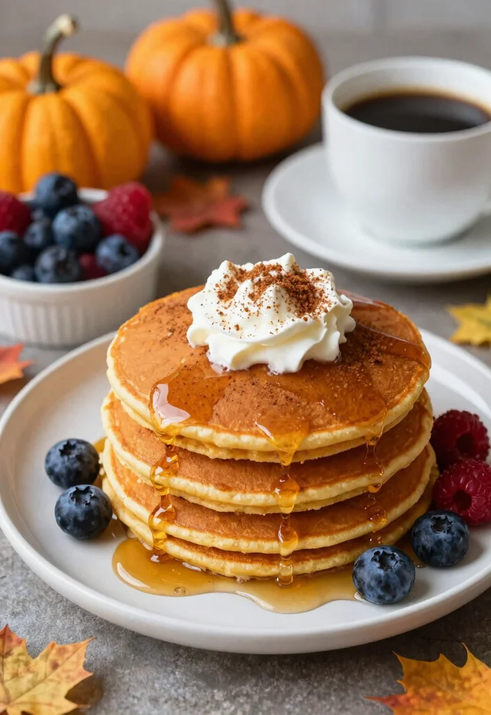 10 Keto Pumpkin Recipes for Warm Low Carb Comfort - 8. Keto Pumpkin Pancakes