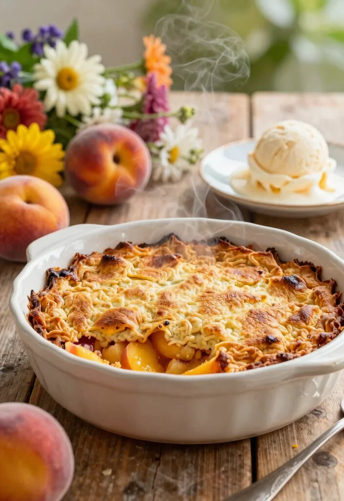 10 Peach Dessert Recipes for Sweet Summer Treats - 1. Healthy Peach Crisp