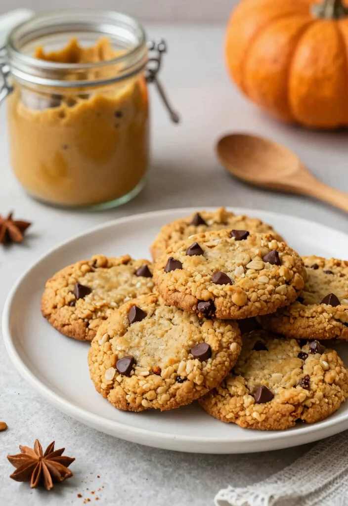 10 Pumpkin Dessert Recipes Perfect for Cozy Nights - 2. Pumpkin Oatmeal Cookies
