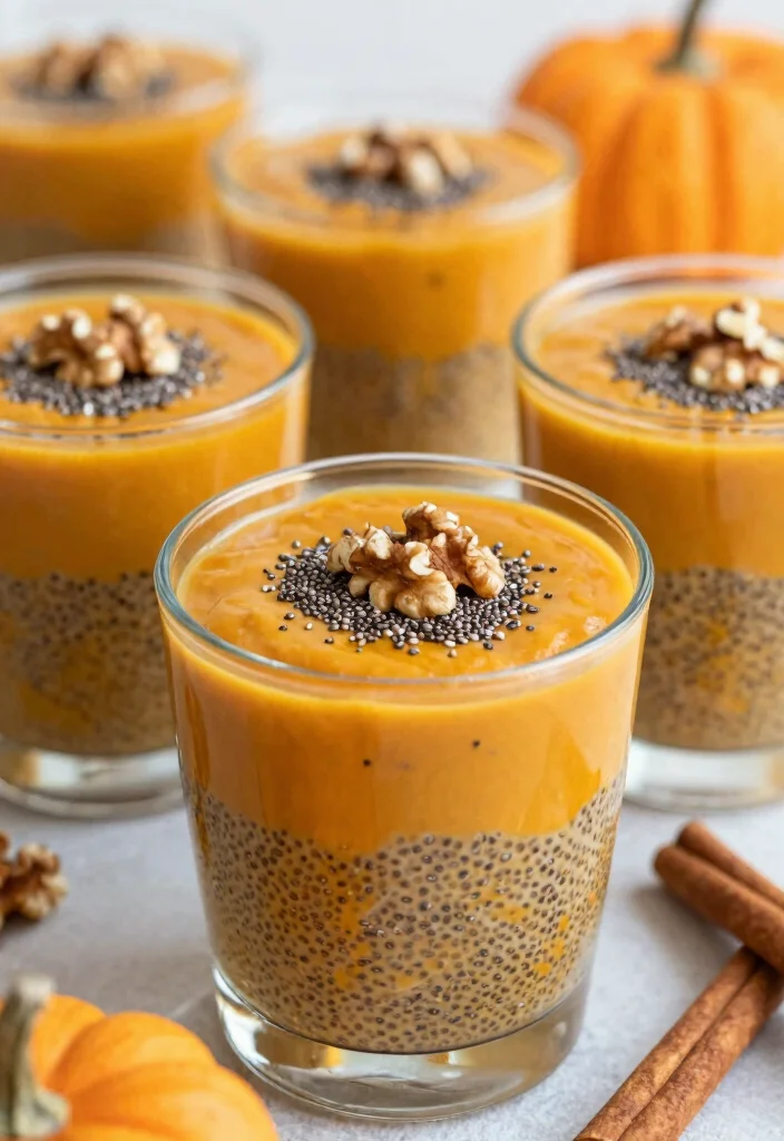 10 Pumpkin Dessert Recipes Perfect for Cozy Nights - 3. Pumpkin Chia Seed Pudding