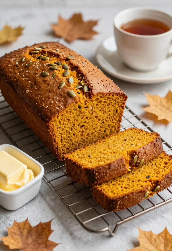 10 Pumpkin Dessert Recipes Perfect for Cozy Nights - 7. Pumpkin Bread