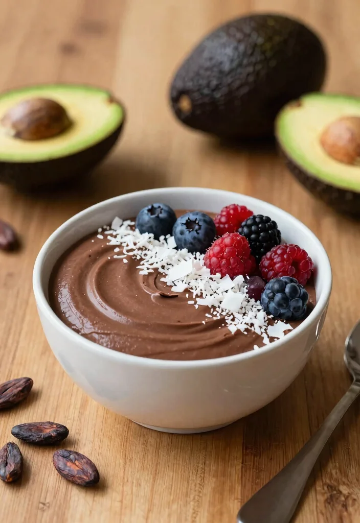 10 Raw Vegan Recipes with Fresh No Cook Flavor - 10. Raw Vegan Chocolate Mousse