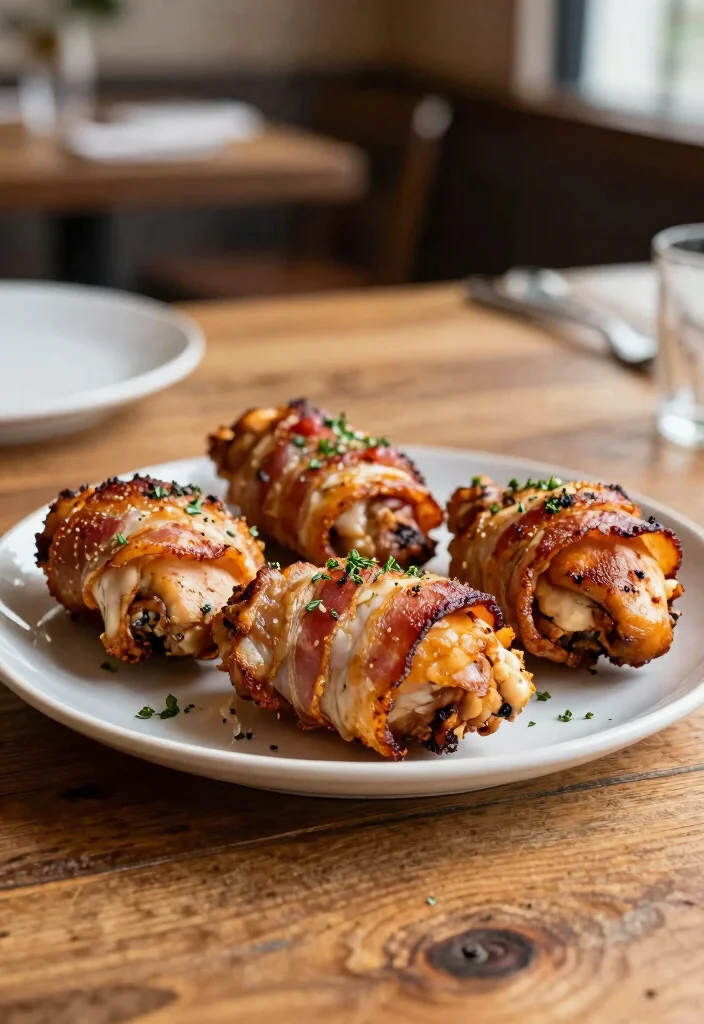 10 Simple Keto Recipes for Easy Low Carb Meals - 4. Bacon-Wrapped Chicken Thighs