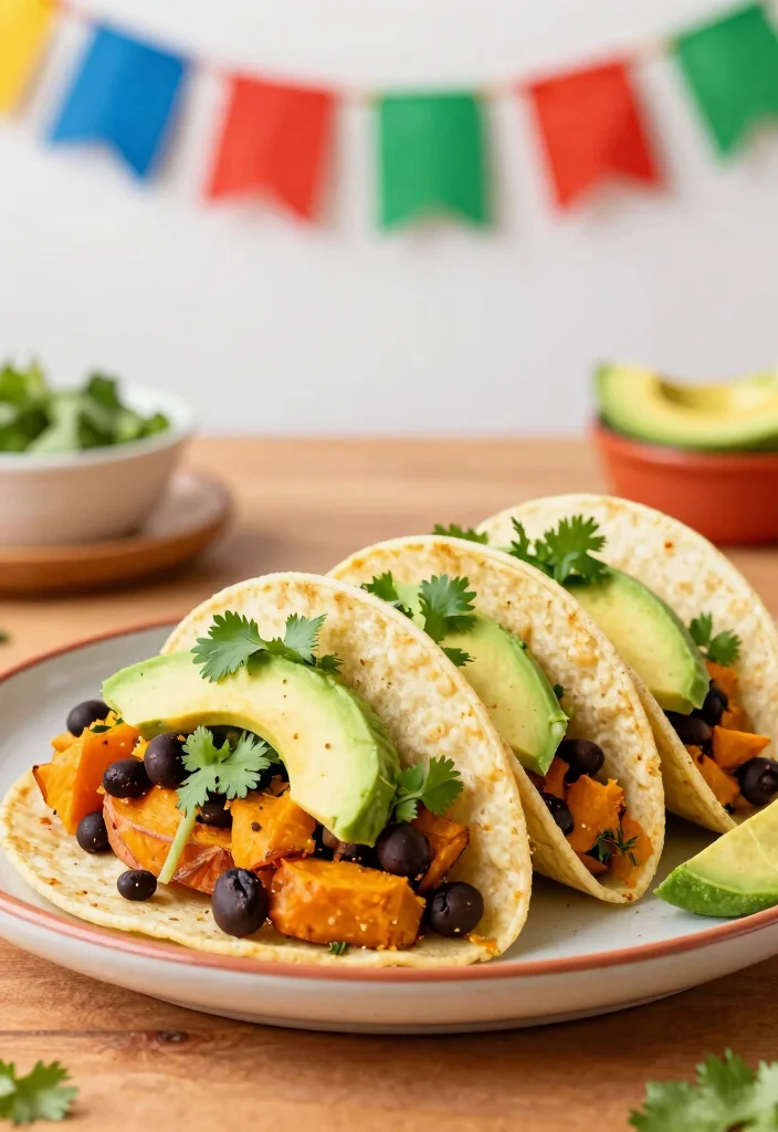 10 Vegan Slow Cooker Recipes for Hands Off Meals 34 10 Vegan Slow Cooker Recipes for Hands Off Meals - 4. Sweet Potato and Black Bean Tacos