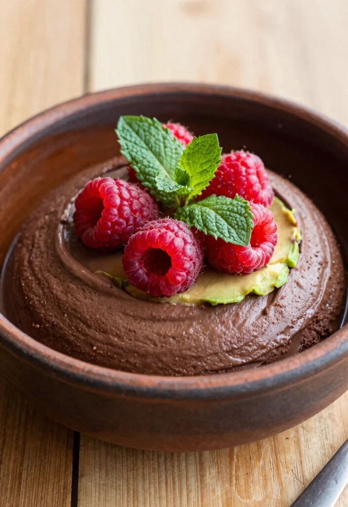 10 Vegetarian Dessert Recipes Simple and Satisfying - 1. Avocado Chocolate Mousse