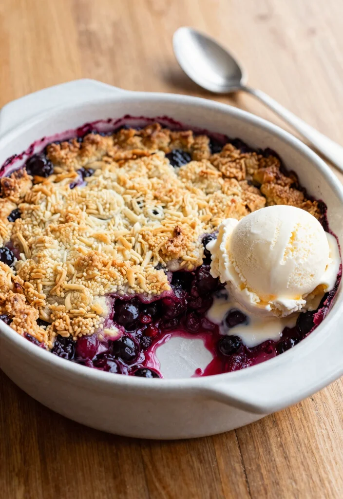10 Vegetarian Dessert Recipes Simple and Satisfying - 10. Berry Crumble