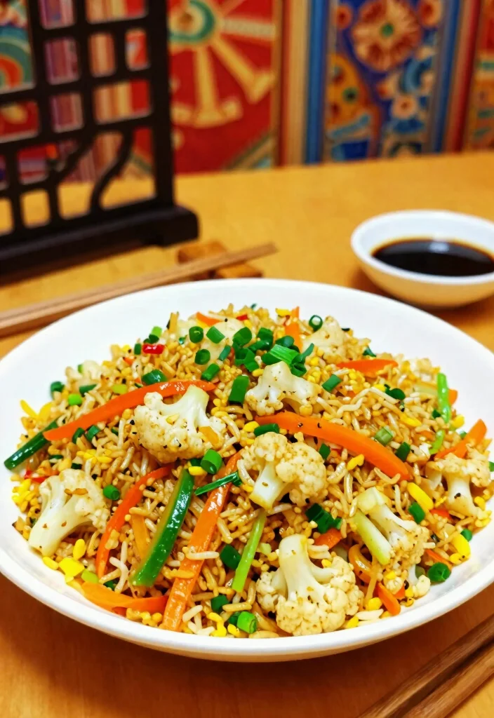 10 Veggie Dinner Recipes Full of Simple Fresh Flavor - 8. Cauliflower Fried Rice