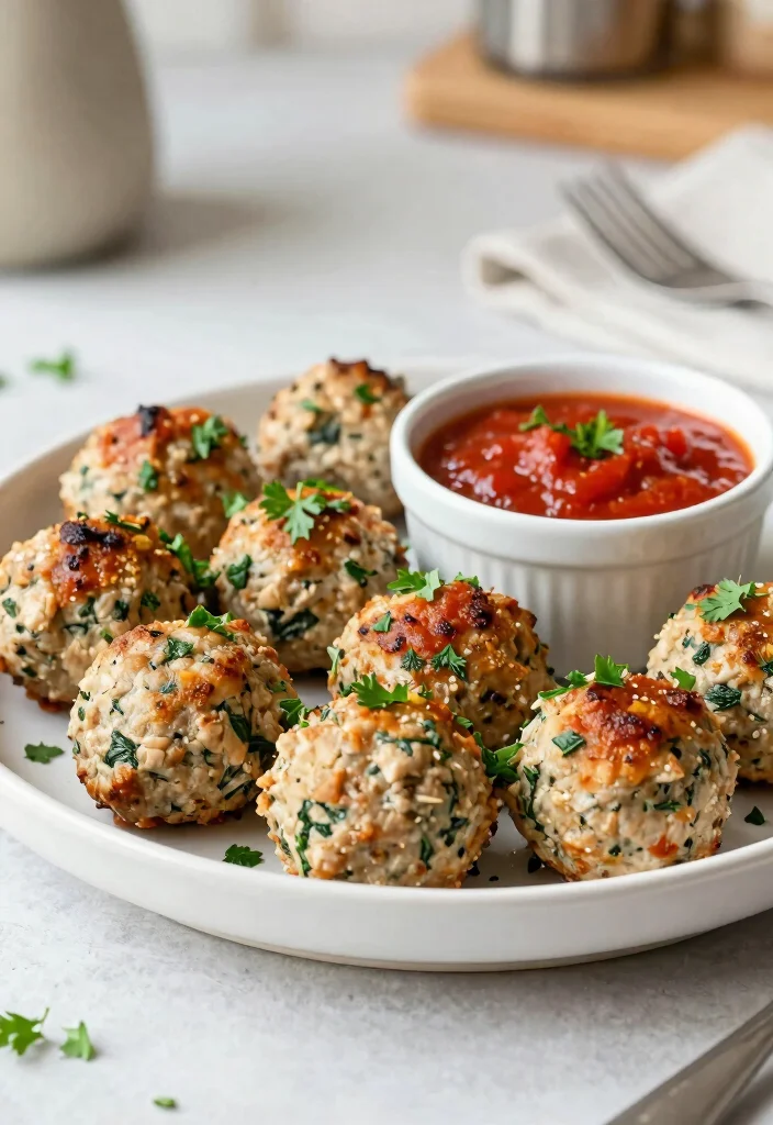 12 Clean Dinner Recipes for Fresh Everyday Eating - 8. Turkey & Spinach Meatballs