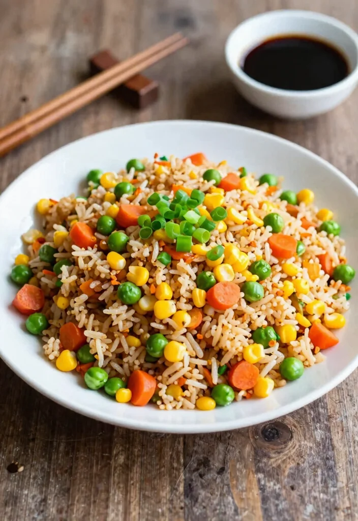 12 Easy Dinner Food Recipes for Quick Weeknight Meals - 12. One-Pan Vegetable Fried Rice