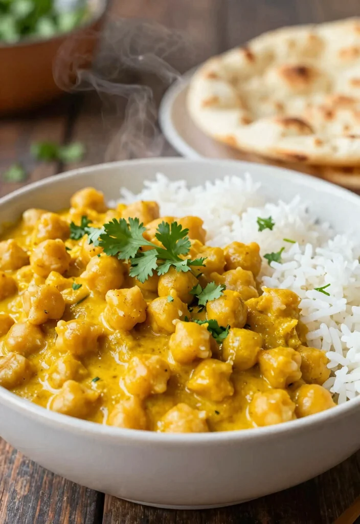 12 Easy Dinner Food Recipes for Quick Weeknight Meals - 8. Quick Chickpea Curry