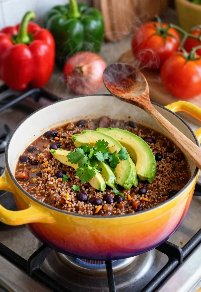 12 Easy Dinner Recipes for Busy Weeknight Cooking - 2. One-Pot Quinoa and Black Bean Chili