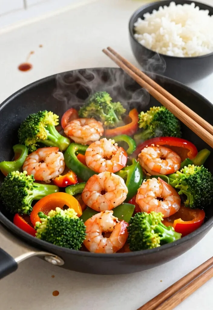 12 Easy Dinner Recipes for Busy Weeknight Cooking - 3. Quick Shrimp Stir-Fry