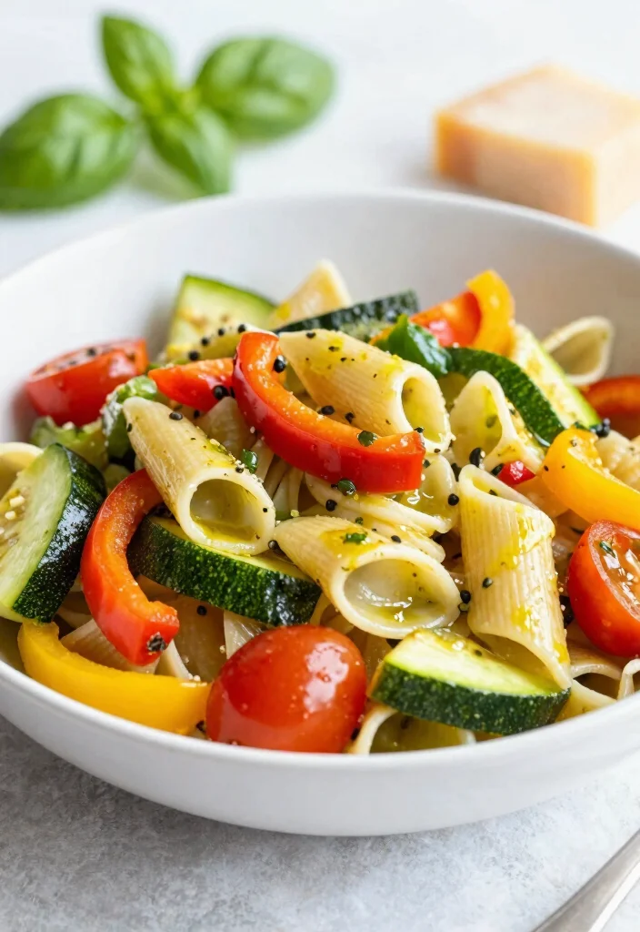 12 Easy Dinner Recipes for Busy Weeknight Cooking - 4. Easy Veggie Pasta Primavera