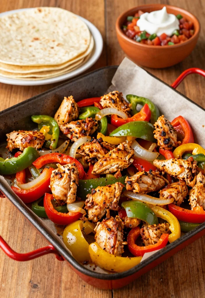 12 Easy Dinner Recipes for Busy Weeknight Cooking - 5. Sheet Pan Fajitas