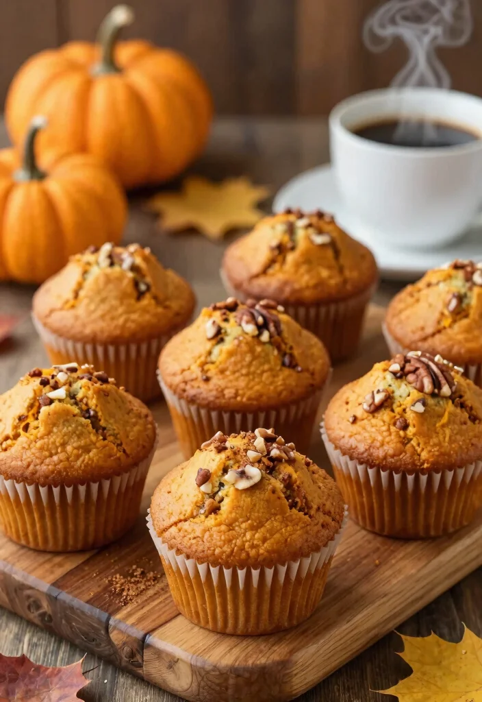 12 Fall Dessert Recipes Full of Warm Seasonal Flavor - 1. Pumpkin Spice Muffins