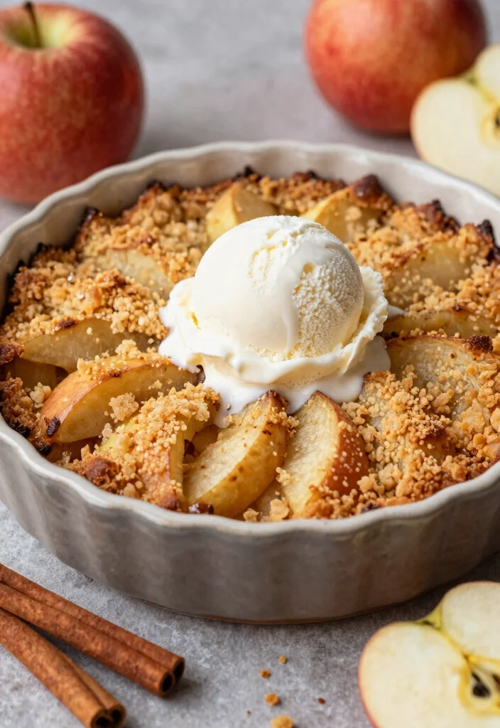 12 Fall Dessert Recipes Full of Warm Seasonal Flavor - 2. Apple Crisp with Oat Topping
