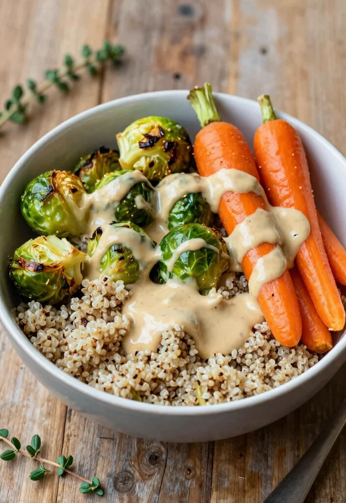 12 Fall Dinner Recipes for Cozy Seasonal Nights - 8. Rustic Vegetable and Quinoa Bowl