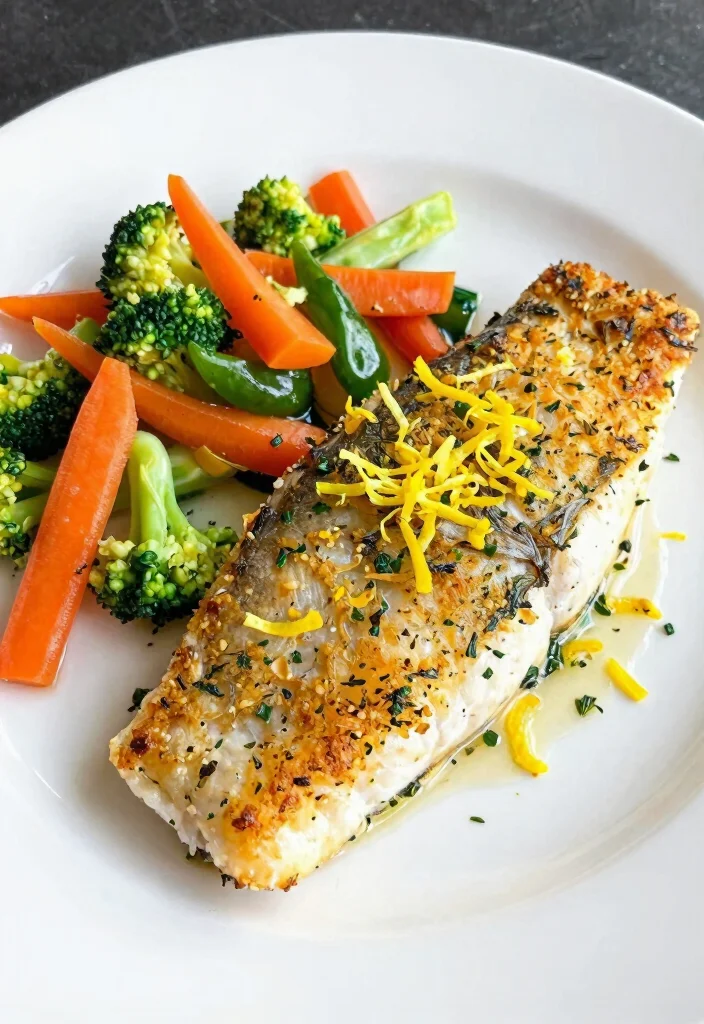 12 Fish Dinner Recipes for Simple Healthy Meals - 11. Lemon Herb Crusted Tilapia