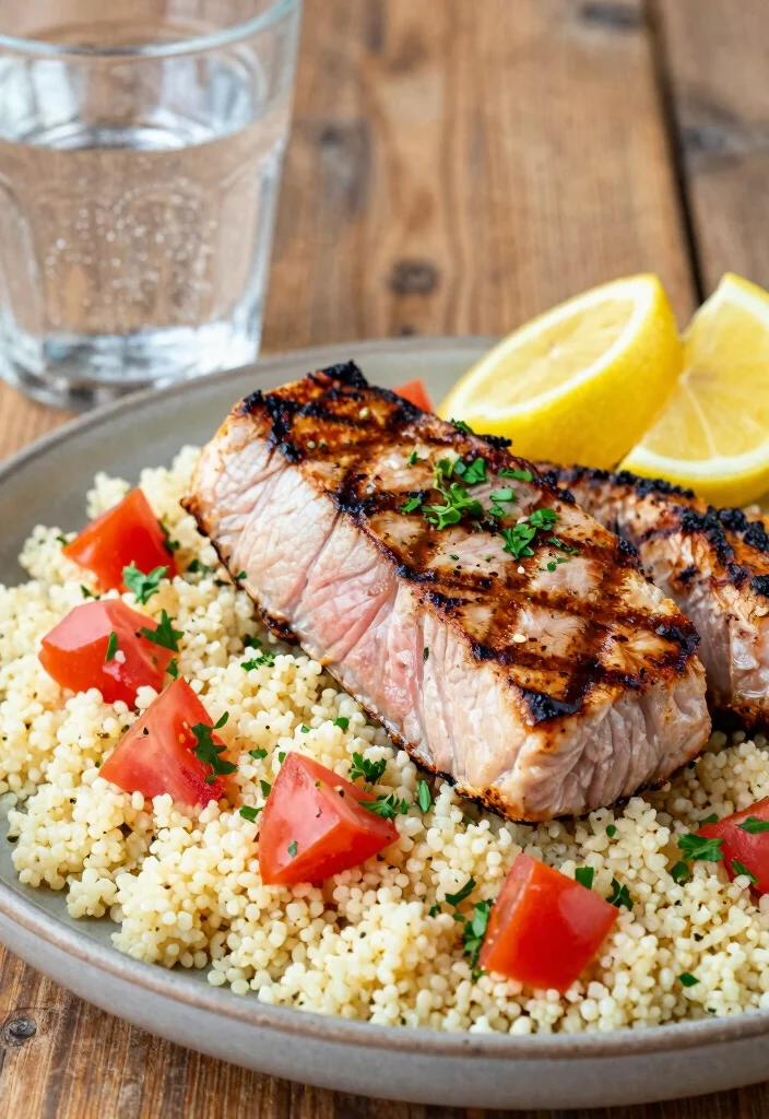 12 Fish Dinner Recipes for Simple Healthy Meals - 2. Mediterranean-Style Grilled Tuna