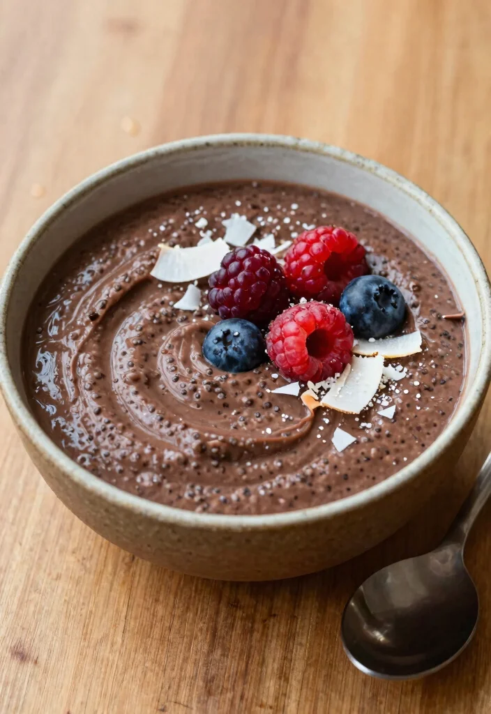 12 Gluten Free Vegan Recipes for Simple Nourishing Meals - 10. Vegan Chocolate Chia Pudding