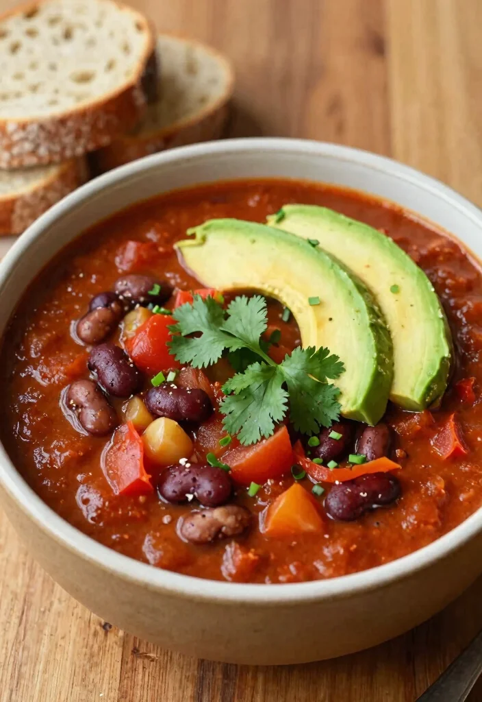 12 Gluten Free Vegan Recipes for Simple Nourishing Meals - 7. Vegan Chili