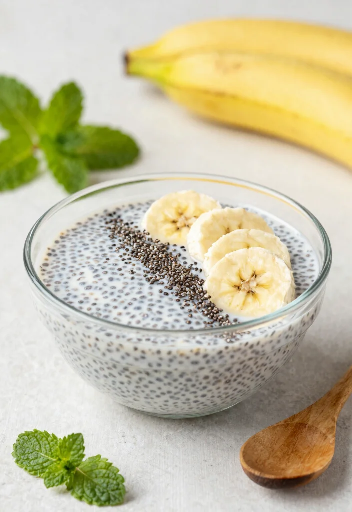 12 Healthy Banana Recipes for Quick Everyday Snacks - 5. Banana Chia Pudding