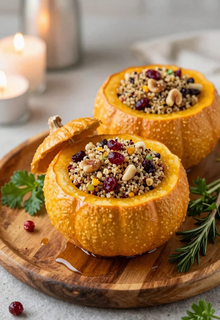 12 Healthy Crock Pot Recipes for Effortless Meals - 12. Stuffed Acorn Squash