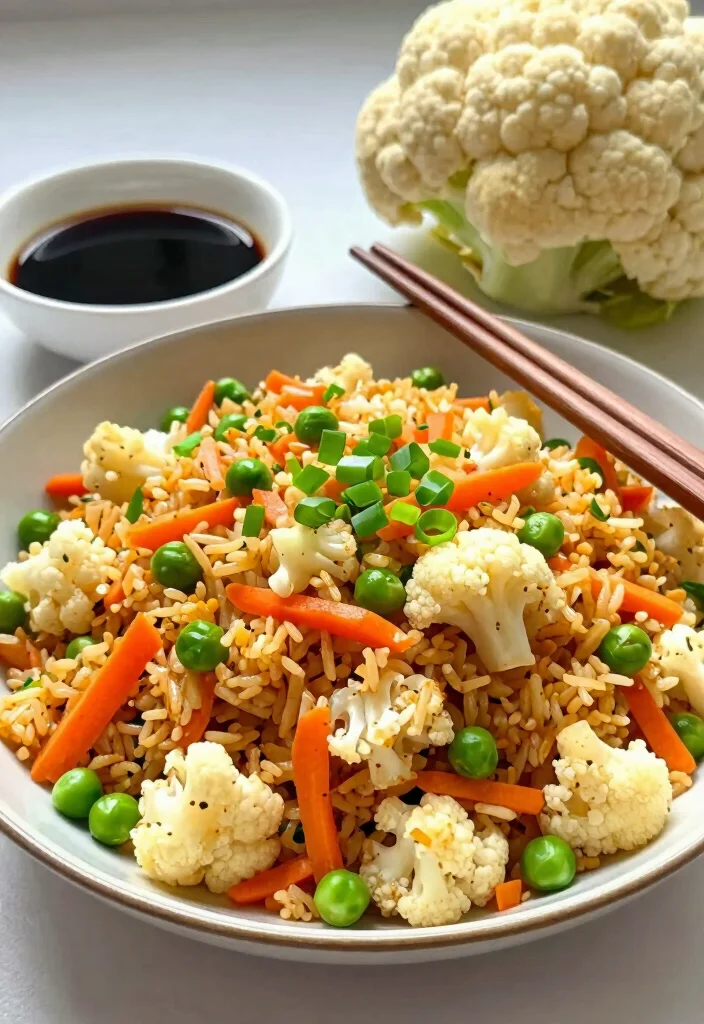 12 Healthy Dinner Ideas for Simple Weeknight Meals - 5. Cauliflower Fried Rice
