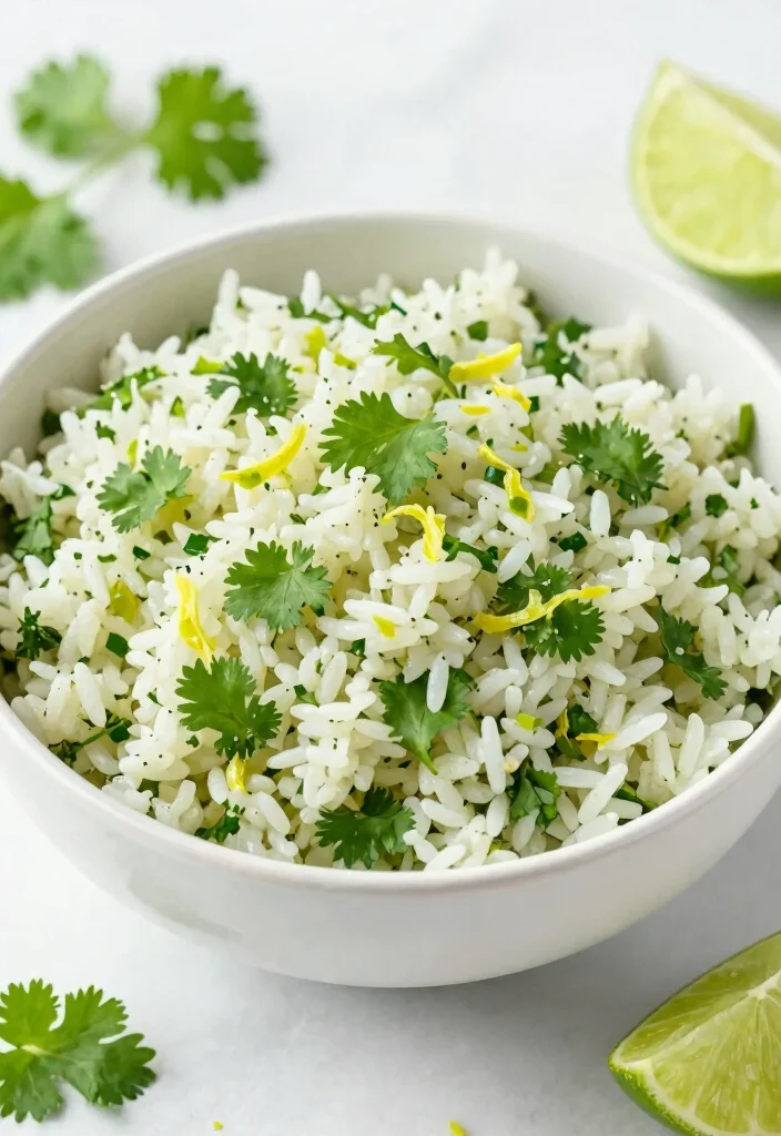 12 Healthy Rice Recipes for Easy Balanced Meals - 10. Cilantro Lime Rice