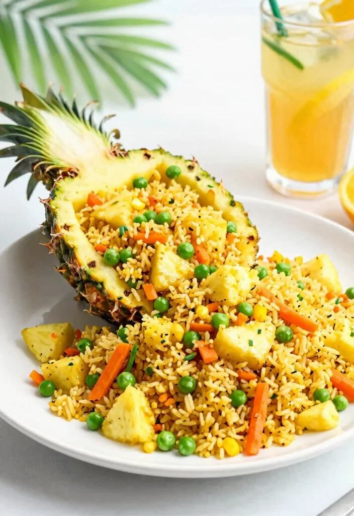 12 Healthy Rice Recipes for Easy Balanced Meals - 8. Thai Pineapple Fried Rice
