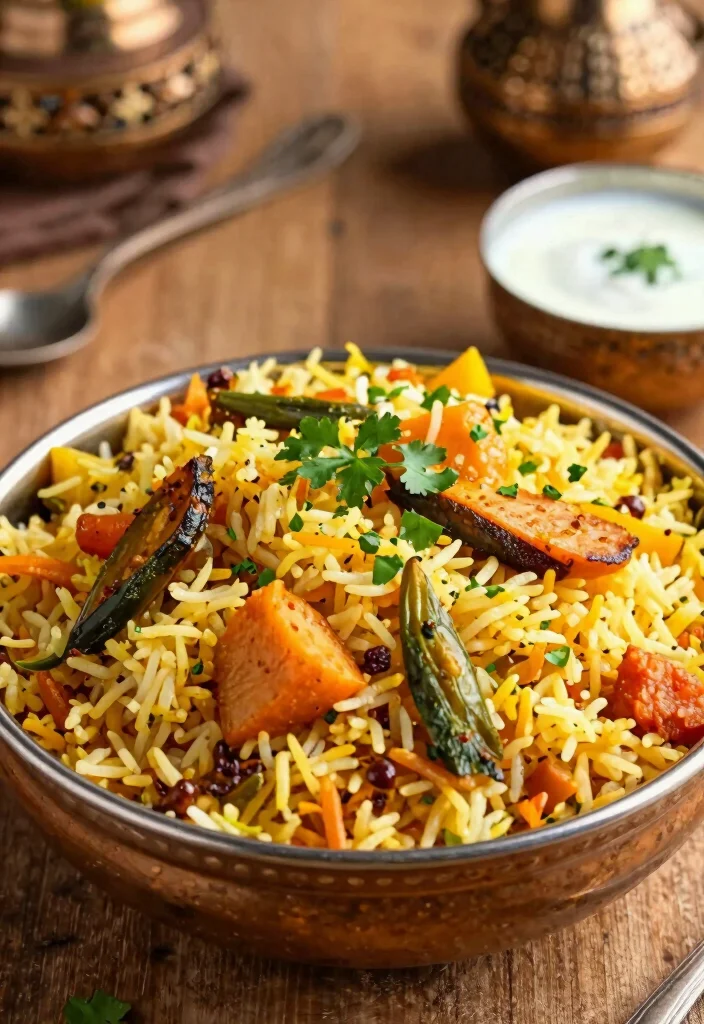 12 Healthy Rice Recipes for Easy Balanced Meals - 9. Vegetable Biryani