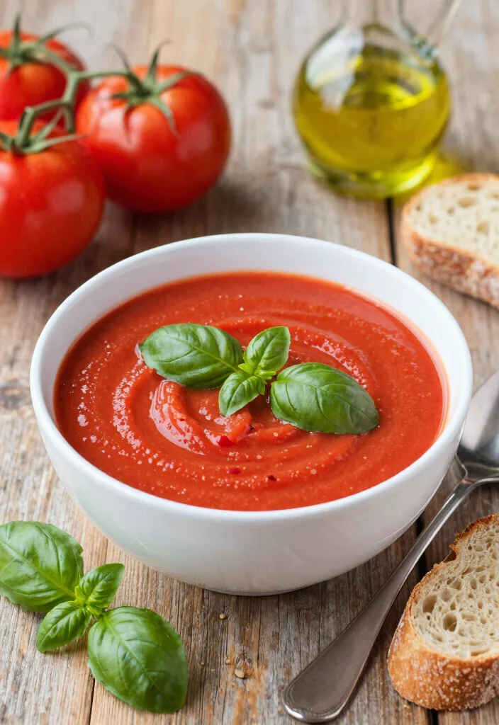 12 Healthy Soup Recipes for Light Nourishing Meals 1. Creamy Tomato Basil Soup