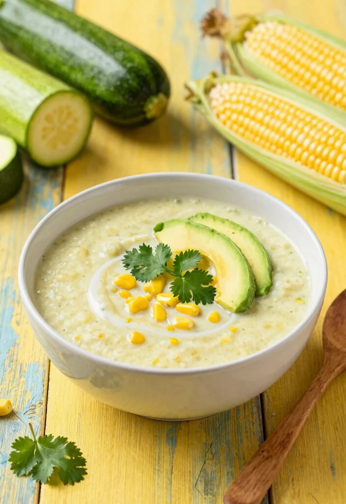 12 Healthy Soup Recipes for Light Nourishing Meals 5. Zucchini and Corn Chowder