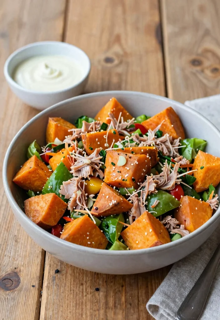 12 Healthy Sweet Potato Recipes for Wholesome Dinners 100 12 Healthy Sweet Potato Recipes for Wholesome Dinners - 10. Sweet Potato and Tuna Salad