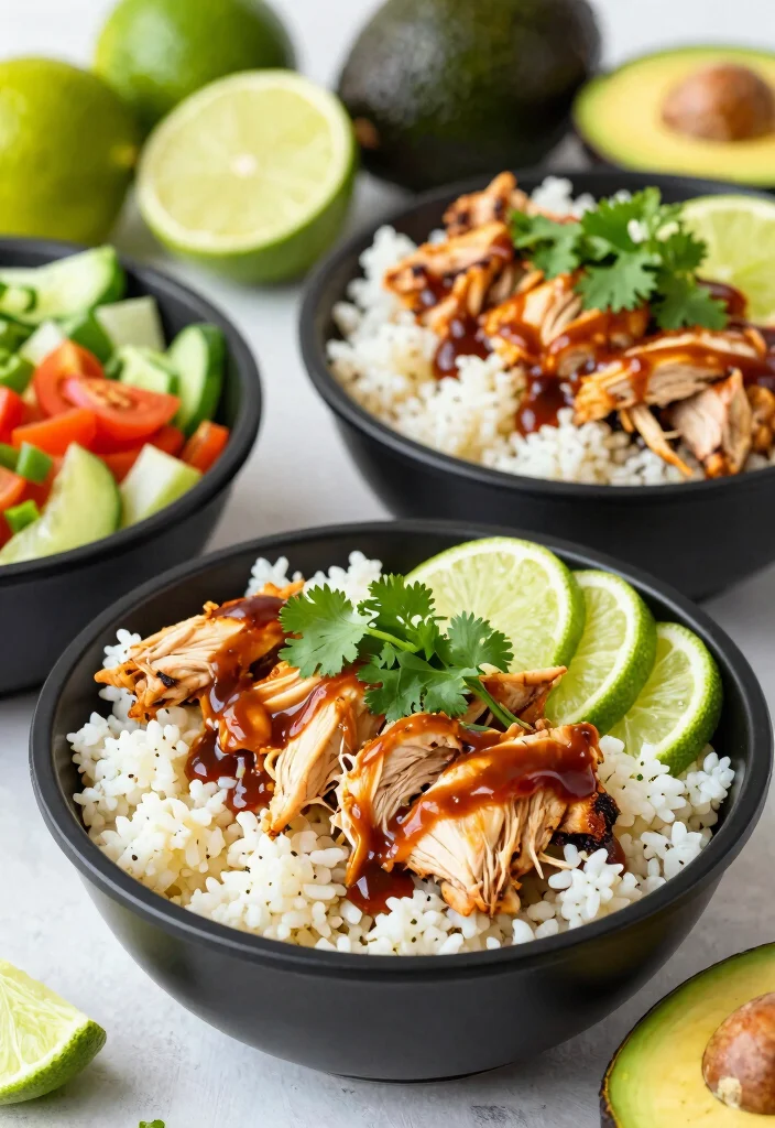 12 Keto Chicken Recipes for Flavor Packed Dinners 56 12 Keto Chicken Recipes for Flavor Packed Dinners 6. BBQ Chicken Cauliflower Rice Bowl