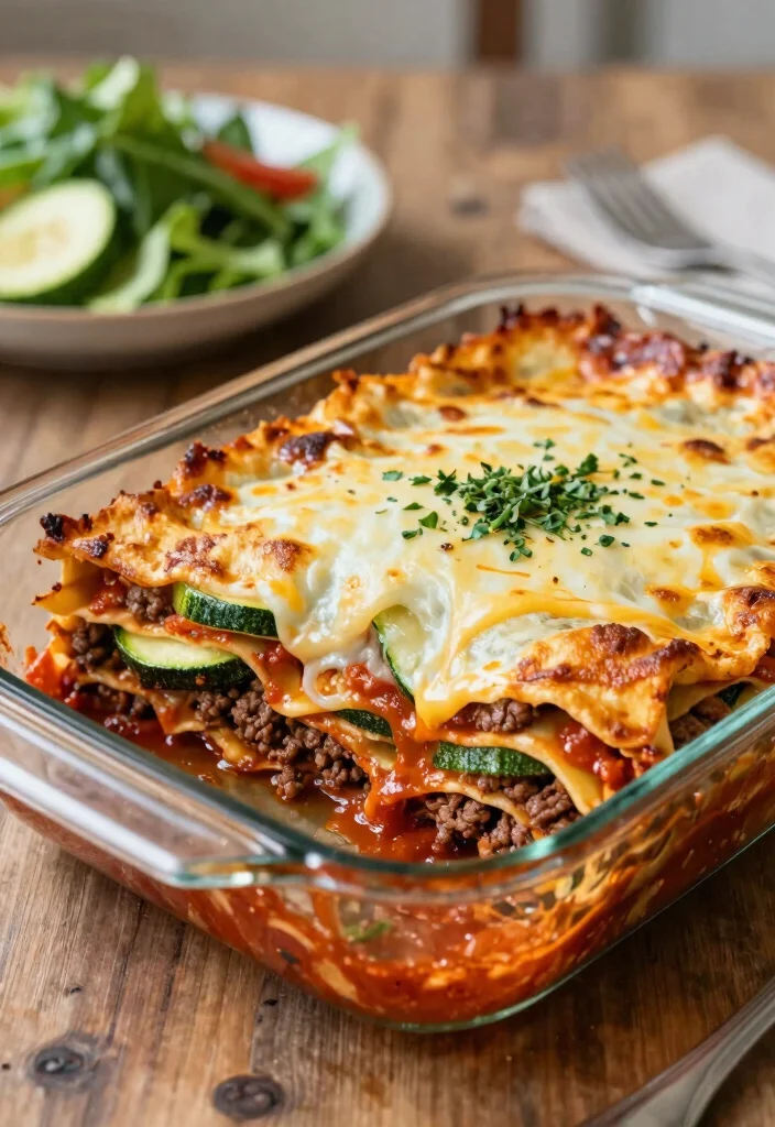 12 Keto Ground Beef Recipes for Quick Filling Meals - 11. Keto Beef Lasagna