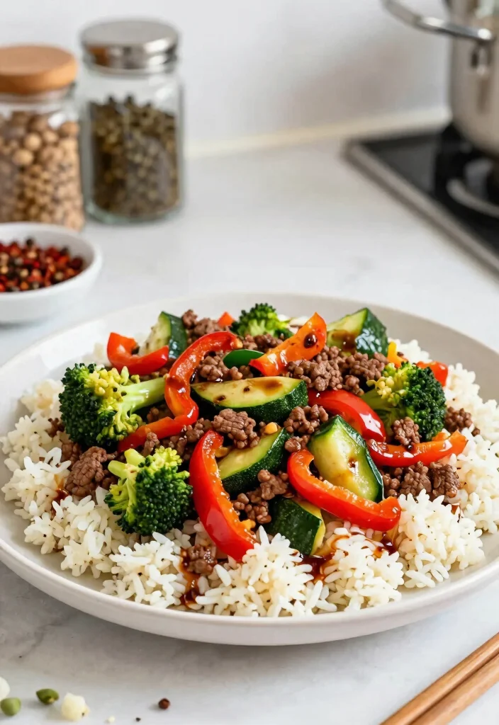 12 Keto Ground Beef Recipes for Quick Filling Meals - 3. Low Carb Beef Stir-Fry