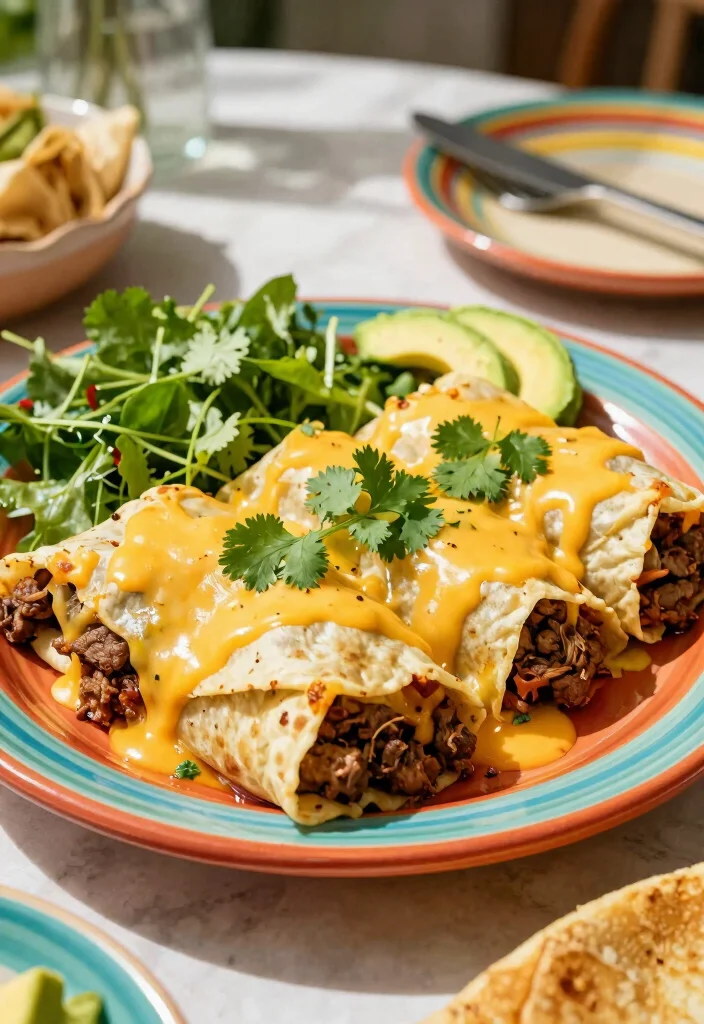 12 Keto Ground Beef Recipes for Quick Filling Meals - 6. Beef Enchiladas with Cauliflower