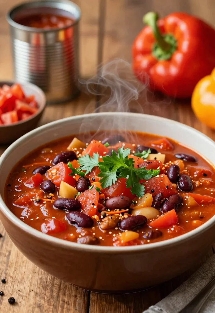 12 Vegan Dinner Recipes for Easy Weeknight Cooking - 4. One-Pot Vegan Chili
