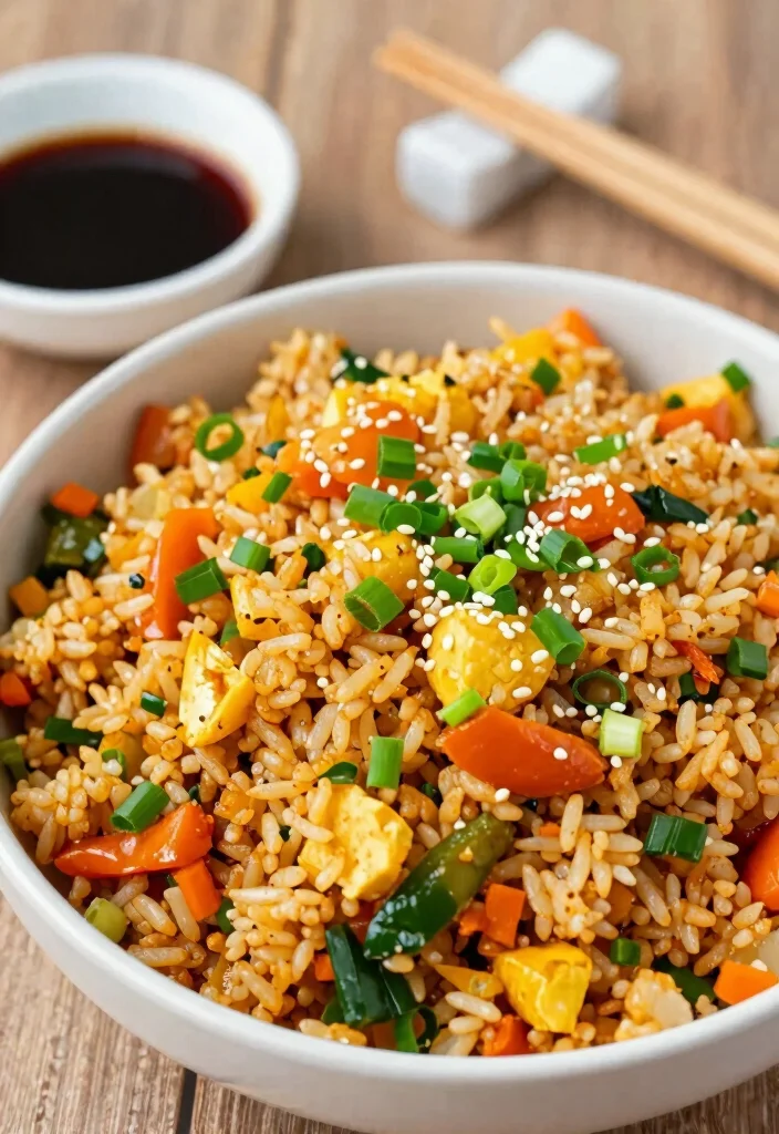12 Vegan Dinner Recipes for Easy Weeknight Cooking - 9. Vegan Fried Rice