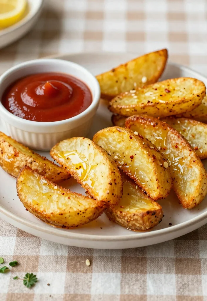 12 Vegan Potato Recipes for Comforting Budget Friendly Dishes - 5. Crispy Vegan Potato Wedges